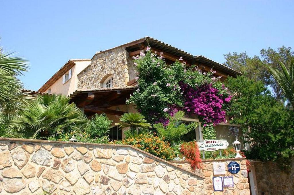 L' Escapade Hotel & Restaurant Le Pradet Exterior foto